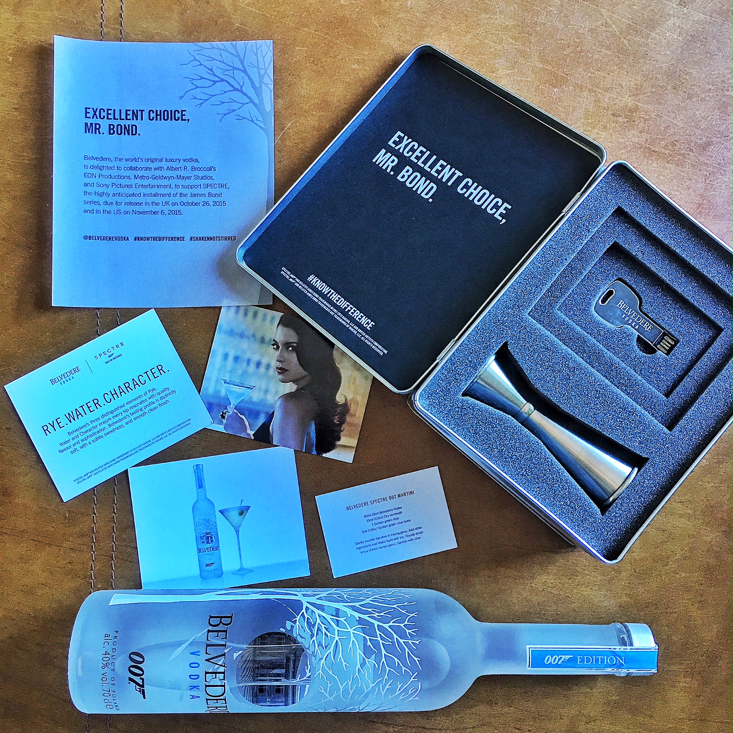 Belvedere 007 SPECTRE Limited Edition Vodka