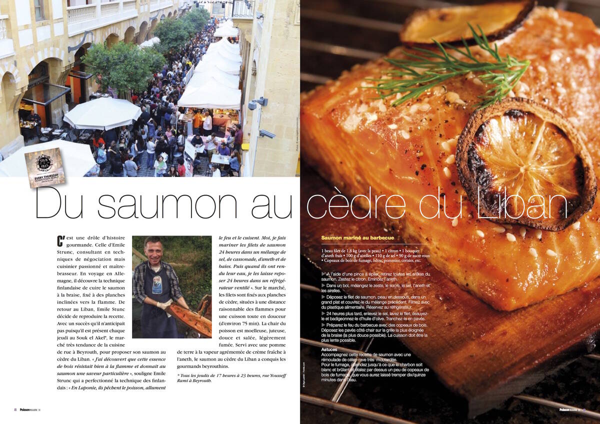 Poisson Magazine Salmon
