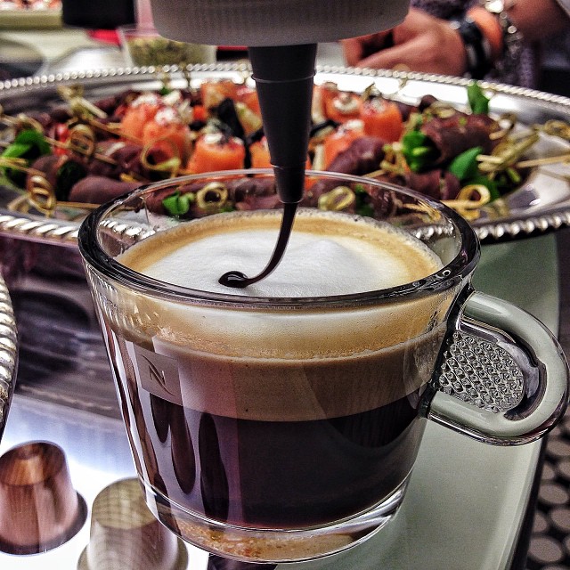 Cup of Nespresso to start your day...