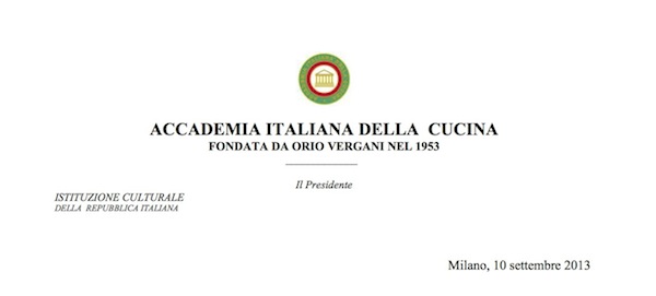 Academia Italiana della cucina