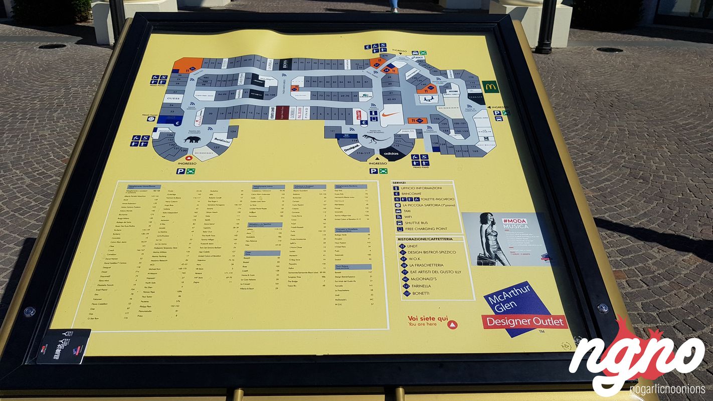 Shopping in Rome: Castel Romano Designer Outlet :: NoGarlicNoOnions: Restaurant, Food, and Travel Stories/Reviews - Lebanon