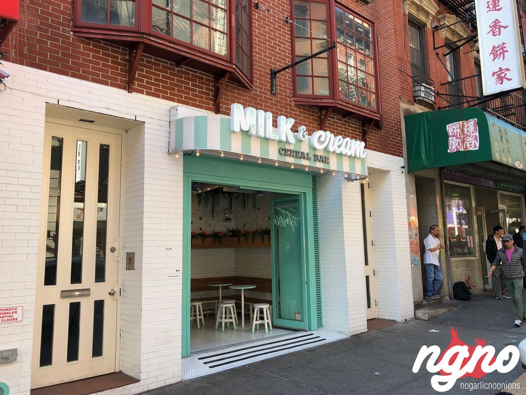 Milk and Cream Cereal Bar A New Kind of Ice Cream Hits New York