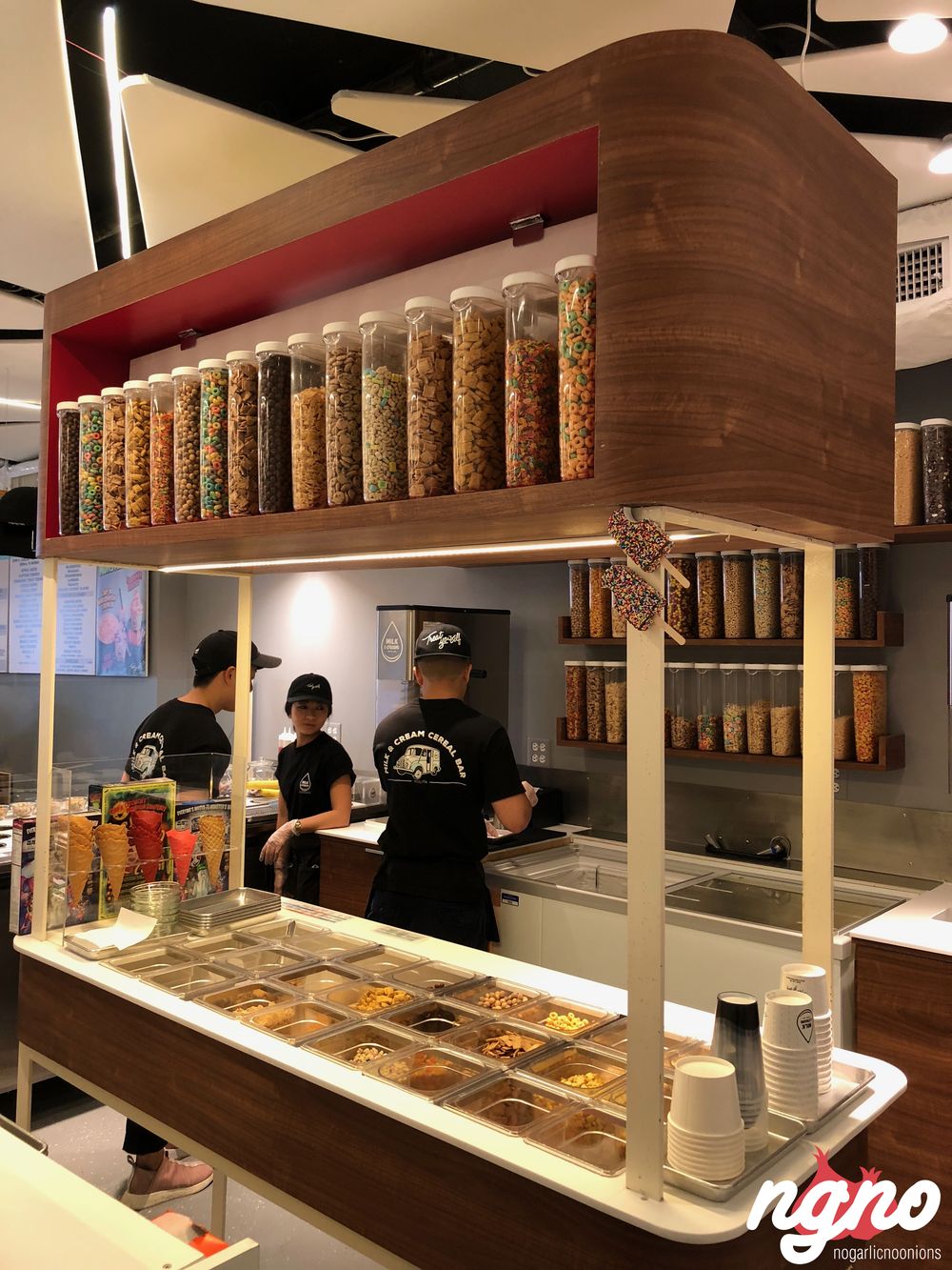 Milk and Cream Cereal Bar A New Kind of Ice Cream Hits New York