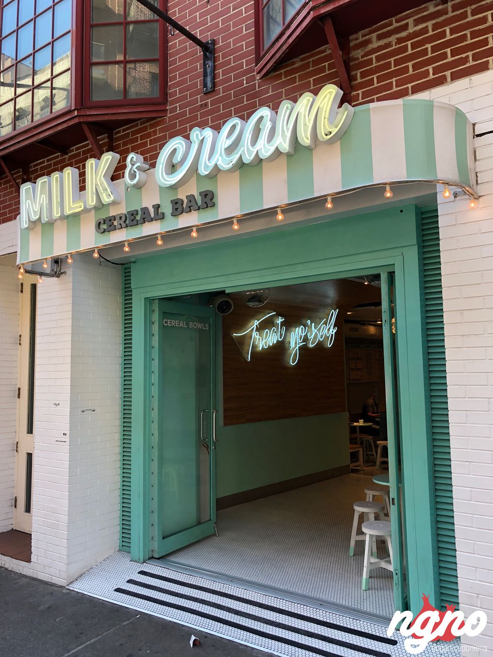 Milk and Cream Cereal Bar A New Kind of Ice Cream Hits New York