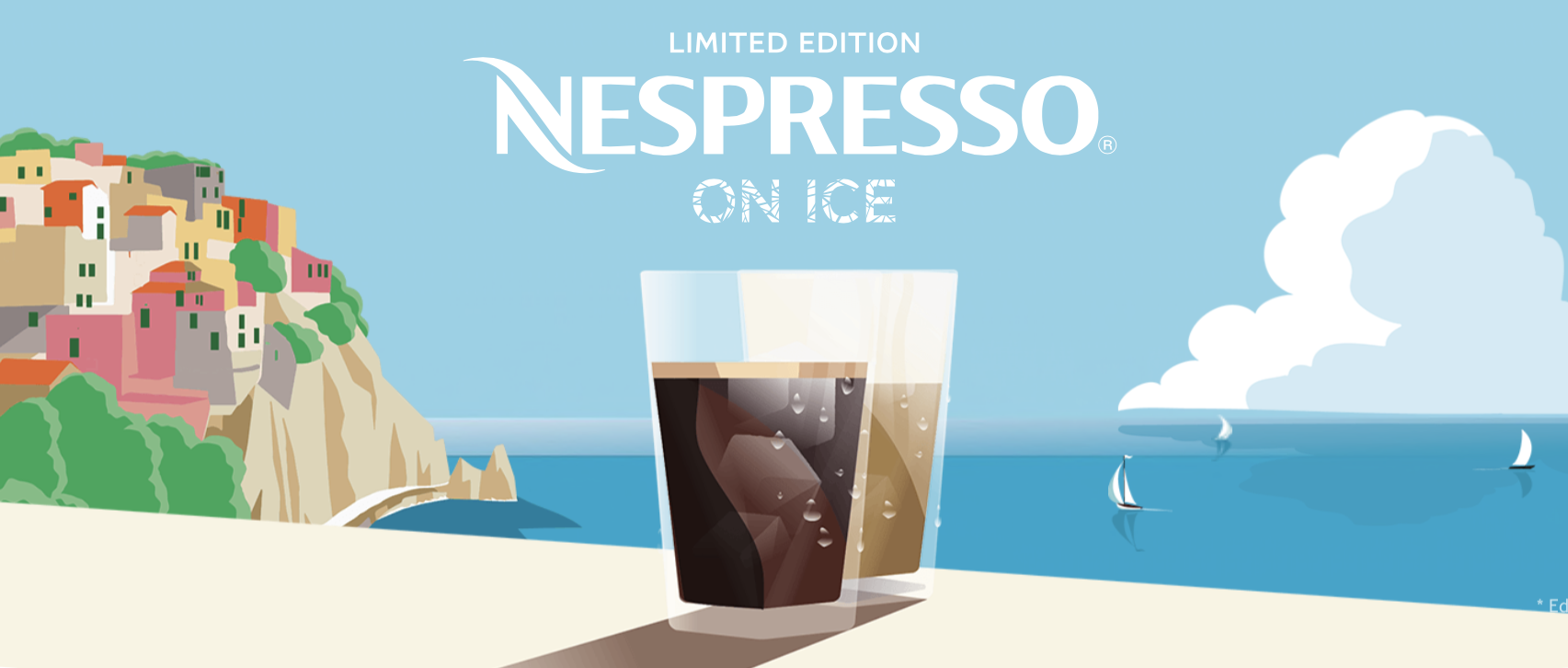 Nespresso - Summer Friday plans: iced coffee in the AC.