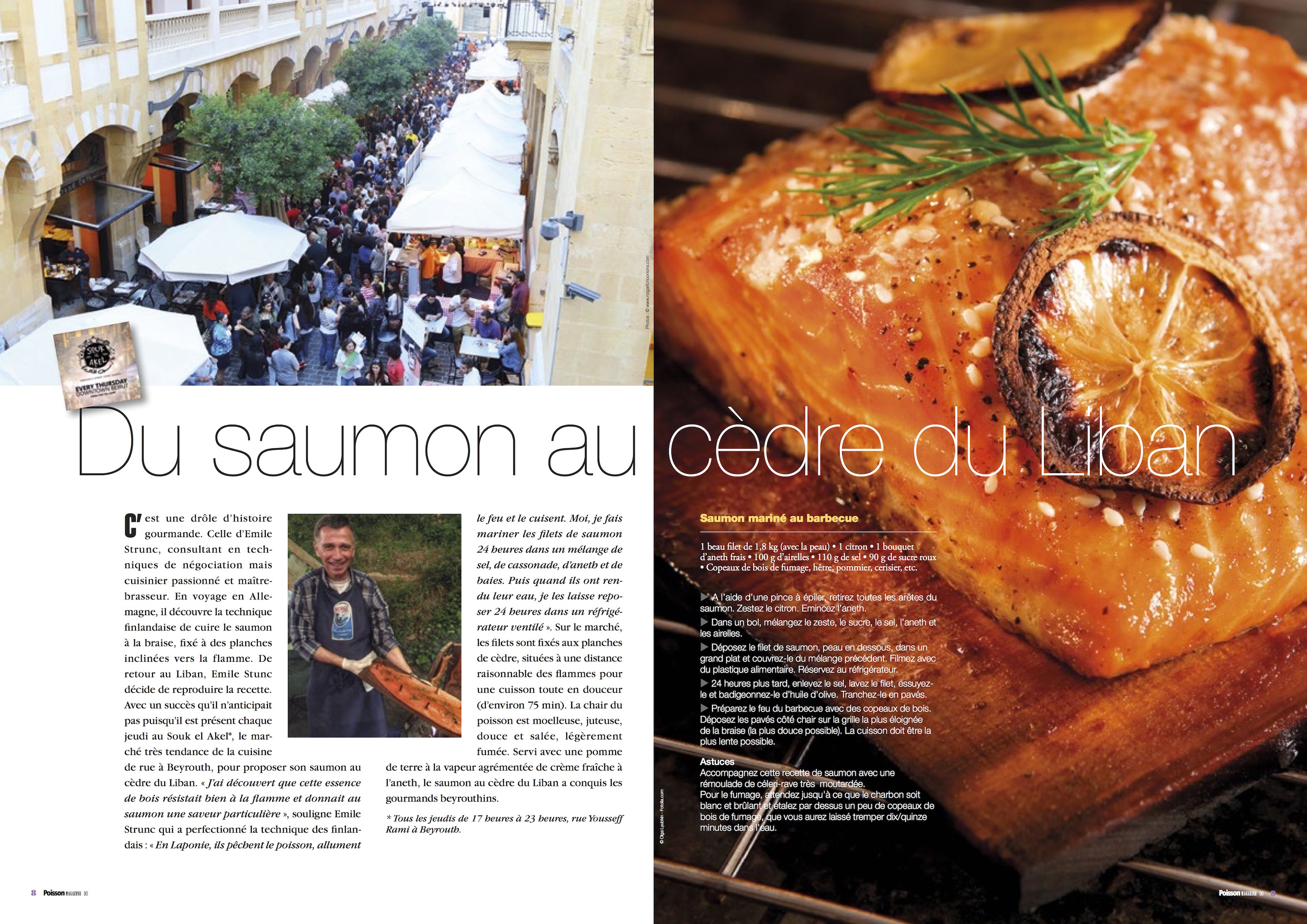 Poisson Magazine Salmon