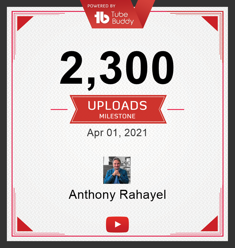 2300 videos milestone