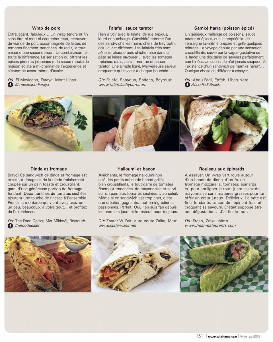 Sandwiches Cuizine 4