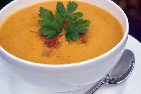 Joanna’s Table Pumpkin Soup Recipe for NGNO :: NoGarlicNoOnions ...